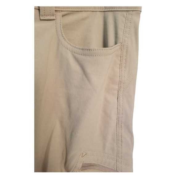 Eddie Bauer Khaki Capri Pants Women's Size 12 36 Inseam 21 in - Picture 8 of 11